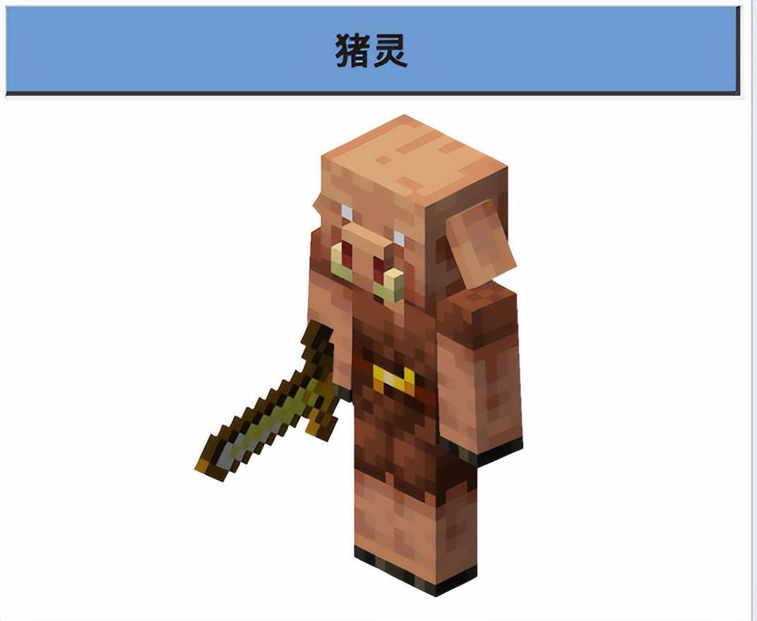我的世界猪灵怎么击杀（猪灵被击杀后有哪些掉落物）
