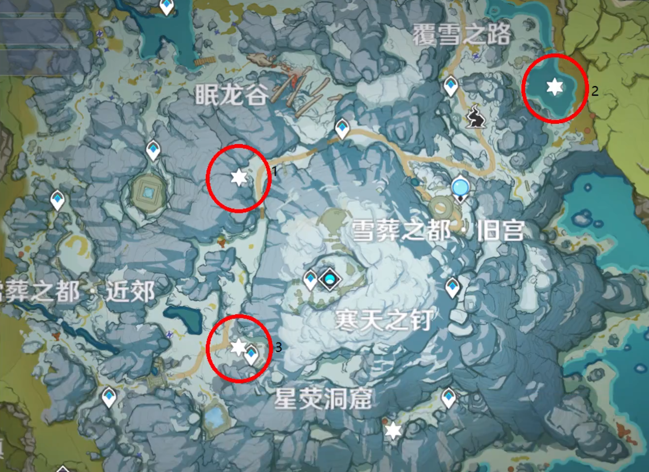 原神公主之匣在哪（原神雪山地区的三个宝匣与密室）